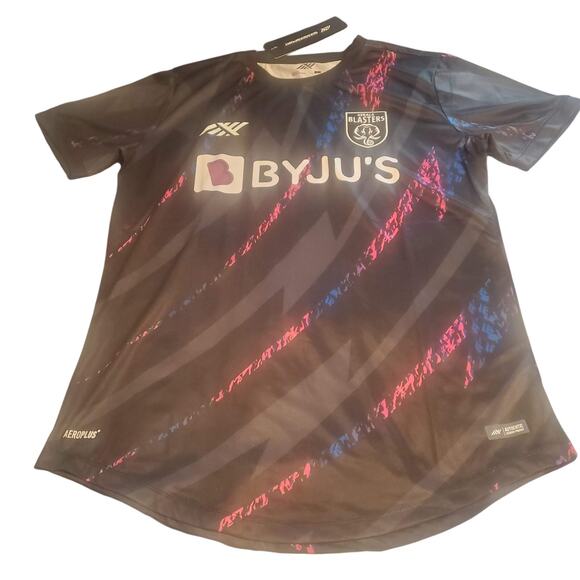 NEW Kerala Blasters Size L India Away 2022 2023 SIX5SIX Football Soccer Jersey - Picture 1 of 9